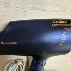 受付終了　
美品　Panasonic ナノイー　ヘアドライヤーの画像
