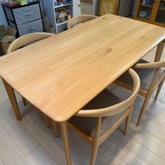 12月末お引渡し　大人気ニトリ　ダイニングセットの画像