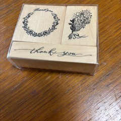 サンキュースタンプ3個入りの画像