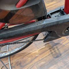 YAMAHA PAS With ヤマハ 電動アシスト自転車 PA26W ビビッドレッド 車体 本体の画像