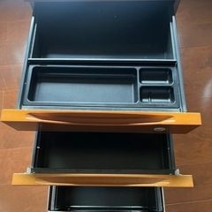 キャビネットワゴン3段　の画像