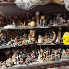 こけし色々の画像