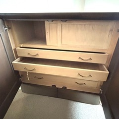 28日まで！　着物タンス　110×56×100の画像