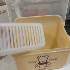 哺乳瓶、哺乳瓶消毒じょ〜ず＆衛生ケースセットの画像