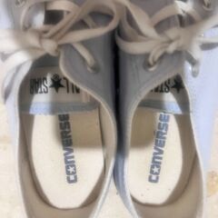 コンバース　シューズ　23センチ　水色の画像