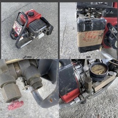 A-254□岐阜発　動力噴霧機 / らっくん / △MBW22GP / エンジン始動確認 / ホース無し / ホースない為噴霧は未確認 / 現状品 R5.7/29□の画像