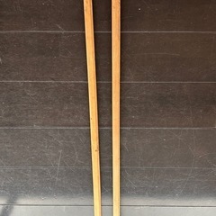 ★木製 杖／
登山トレッキング／２本セット★の画像