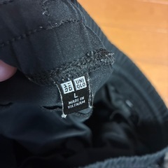 ユニクロ　ジョガーパンツ　メンズLの画像