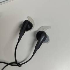 【良品】BOSE SoundSport in-ear headphones/有線イヤホン/チャコールブラックの画像