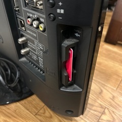 SHARP AQUOS ブラック液晶テレビ　の画像