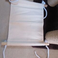 2【無料】キャットタワー2段、ミニの画像