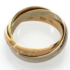 カルティエ指輪の画像