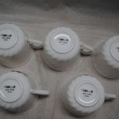[1751]Fashion Ware NEW BONE カップ ソーサー 各5個の画像