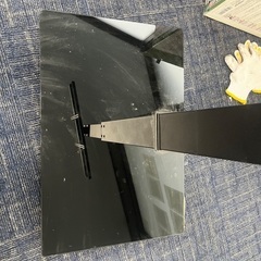 【テレビスタンド　壁寄せテレビスタンド（ブラック）⚠️メタルシェルフなし】引き取り限定　転売OK　倒産品　まとめ売り　ネット商材　アマゾン引き上げ商品　メルカリ　副業の画像