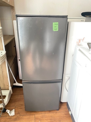 福岡市内-久留米-小郡配送無料　保証あり 三菱 冷凍冷蔵庫 MR-P15F-H 2020年製