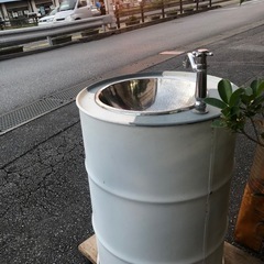 🌸ドラム缶洗面台🌸の画像