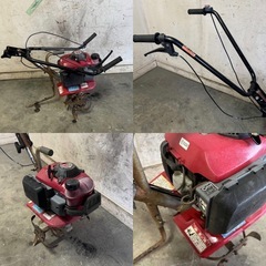 A-256★岐阜発　△HONDA/ホンダプチな/農用/トラクター△FG201/エンジン始動確認/耕運機/管理機/家庭菜園/小型/難あり/現状品　R6.3/23★の画像
