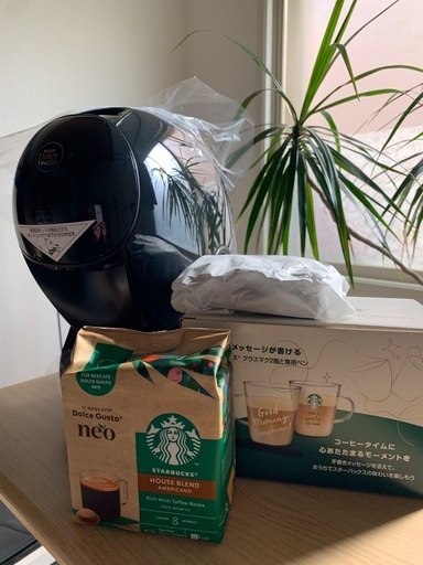 ネスカフェドルチェグストネオブラックスターバックス体験セット新品