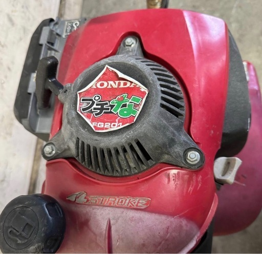 A-256★岐阜発　△HONDA/ホンダプチな/農用/トラクター△FG201/エンジン始動確認/耕運機/管理機/家庭菜園/小型/難あり/現状品　R6.3/23★