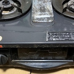 二口ガスコンロ　ガステーブルの画像