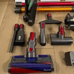 ダイソン ② 　V10SV12fluffy ２本のストレートパイプ付　２タイプヘッドから　交換用フィルター　パーツフルセット の画像