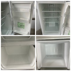 東芝 TOSHIBA ノンフロン冷凍冷蔵庫 GR-R17BS 2020年製 ホワイト 170L 2ドア の画像