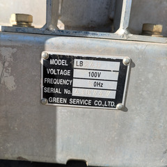 二等式投光器(YDG200SS-5E)＋アワメーターの画像