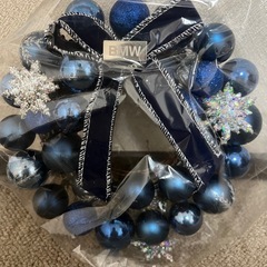 BMWクリスマスリース＆ツリーの画像