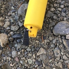 着脱式雪かき棒　グリップ付　②の画像