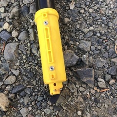 着脱式雪かき棒　グリップ付　②の画像