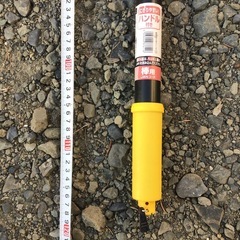 着脱式雪かき棒　グリップ付　②の画像