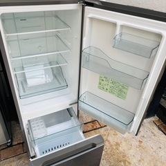 直接引き取り2,800円引き⭐︎大阪府下又は近郊は配送設置込み🉑 日立 154L 冷凍冷蔵庫 RL-154JA◇2019年製/YMJ114-18の画像