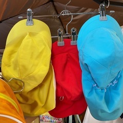 🍀葛城市立磐城認定こども園 指定リュック・カラー帽子の画像