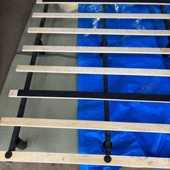 脚付きマットレス　ボンネルコイル　カバー付き
の画像