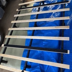 脚付きマットレス　ボンネルコイル　カバー付き
の画像