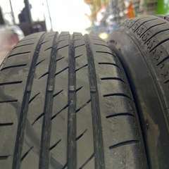 【埼玉県所沢市】直接来店のみ 組替え作業代含  155/65R14バリ山！中古タイヤ4本セット 2024年製　MAXTREK マックストレック M2 夏タイヤ の画像