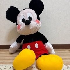 BIGサイズ ディズニーぬいぐるみ4点セット【欲しい方にお譲りしたいです】の画像