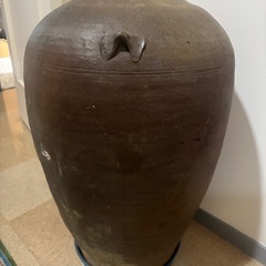 壺　高さ71cm アンティーク花瓶　置き物　の画像