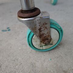 兵庫県 三田市 直接お引き取り限定 医療用 ステンレス ワゴン キャスター付き 作業台 処置カート ステンレス製 2段 中古の画像