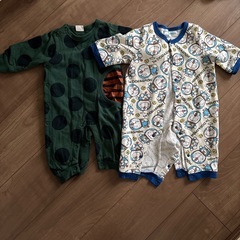 【5着】60〜70サイズ　カバーオール／ロンパースの画像