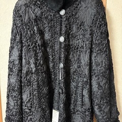 ラビットリバーシブルコート、定価39万未使用の画像