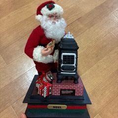 クリスマスの置き物の画像