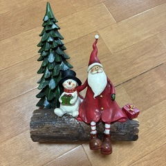 クリスマスの置き物の画像