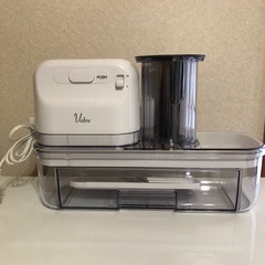 電動スライサー　箱、説明書付きの画像