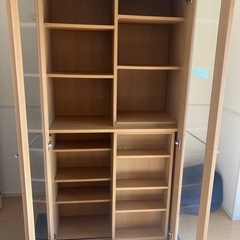 ★収納棚、本棚‼️スライド付きの画像