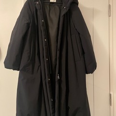 CLANE BALLOON HOODIE LONG DOWN COAT クラネ　ダウンコート の画像
