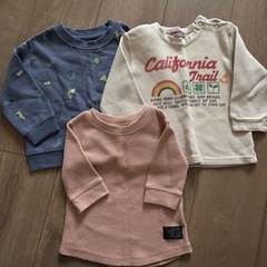 【11着】80サイズ　ロンT／トレーナー／ズボンの画像