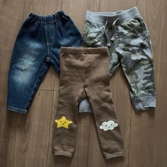 【11着】80サイズ　ロンT／トレーナー／ズボンの画像