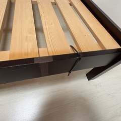 【取引中】ダブルすのこベッドの画像
