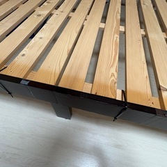 【取引中】ダブルすのこベッドの画像